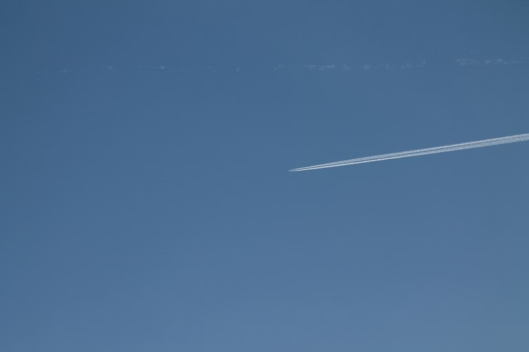 Un avion de passage au dessus de Volgograd