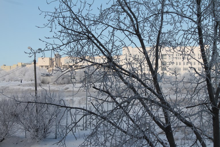 L'Université d'Etat de Volgograd sous le coup de l'hiver