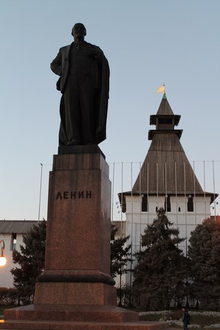 Statue de Lénine à Astrakhan