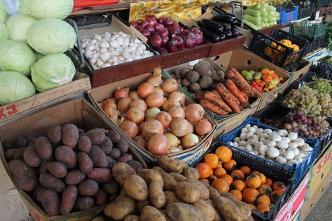 Marché couvert de Astrakhan